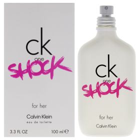 CK One Shock For Her by Calvin Klein for Women - 3.4 oz EDT Spray