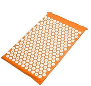 Acupuncture Yoga Cushion Massage Cushion and Pillow (Option: Orange-No pillow)