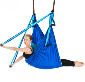 Anti Gravity Yoga Hammock (Option: Double blue)