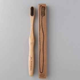 Bamboo Toothbrush (Color: Black)