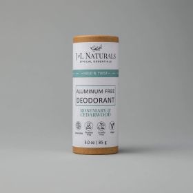 Aluminum-Free Deodorant (Scent: Rosemary & Cedarwood)