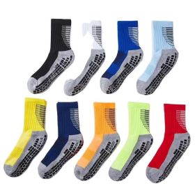 Soccer Anti-Slip Socks (Color: White)