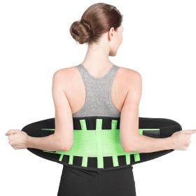 Neoprene Waist Trainer (Color: Green, size: M)